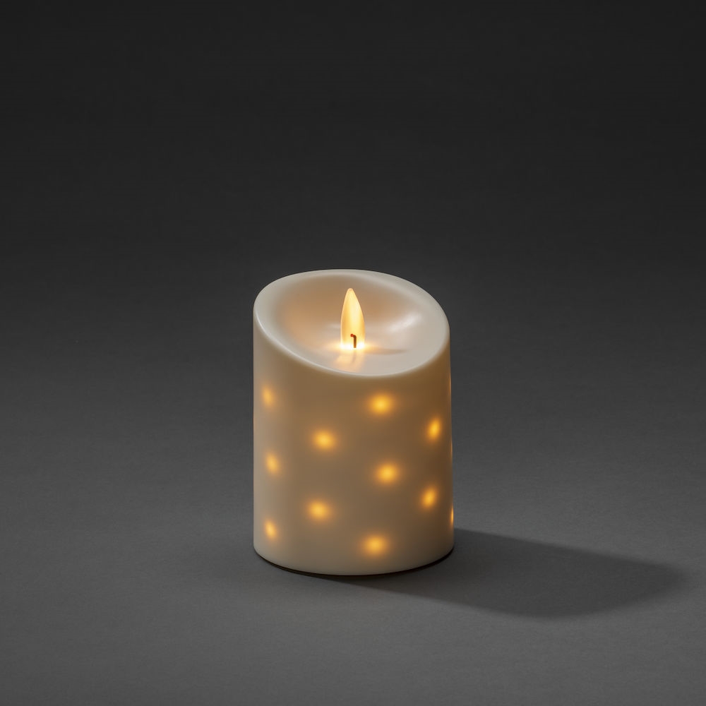 Batteriljus Gnosjö Konstsmide 10,5x13,7 cm LED