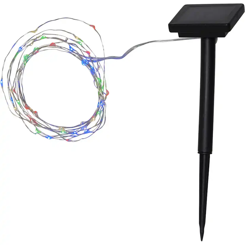 Solcells-ljusslinga Star Trading Dew Drop