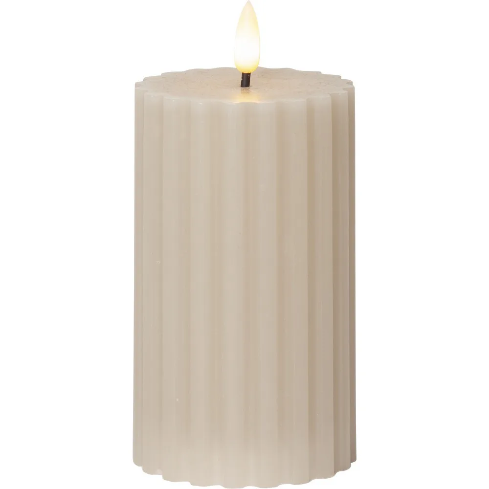 Blockljus Star Trading Flamme Stripe
