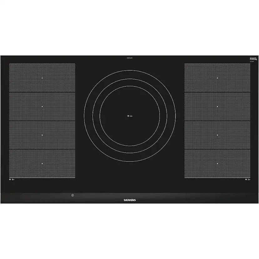 Induktionshäll Siemens iQ700 EX975LVC1E Svart med Flexinduktion och Barnspärr
