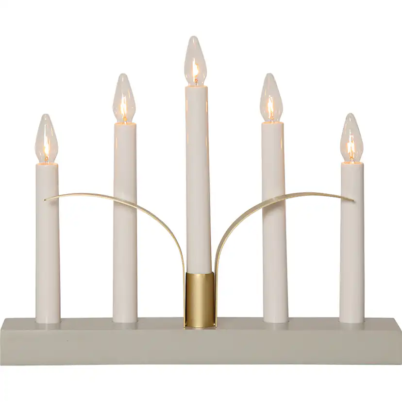 Adventsljusstake Star Trading Lilja