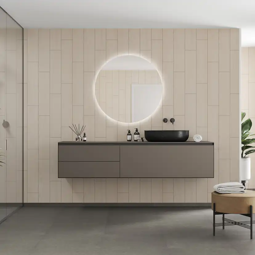 Våtrumsskiva Fibo 2159-M76 Light Wood 10x620x2400 mm