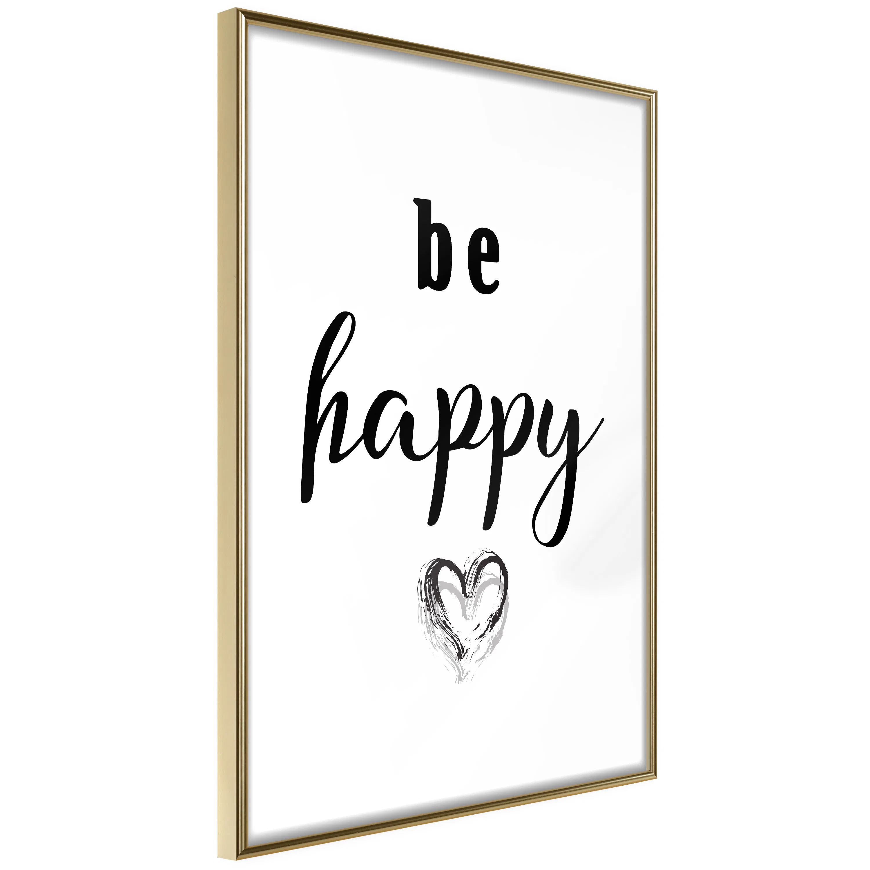 Poster Artgeist Affisch Be Happy