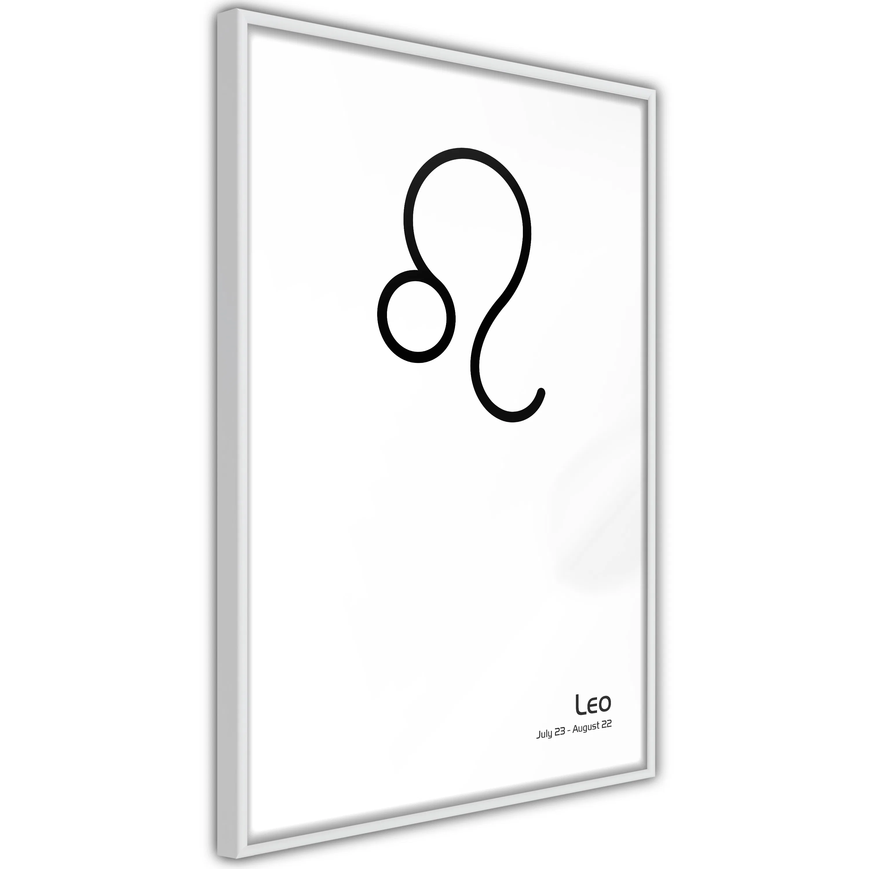 Poster Artgeist Affisch Leo