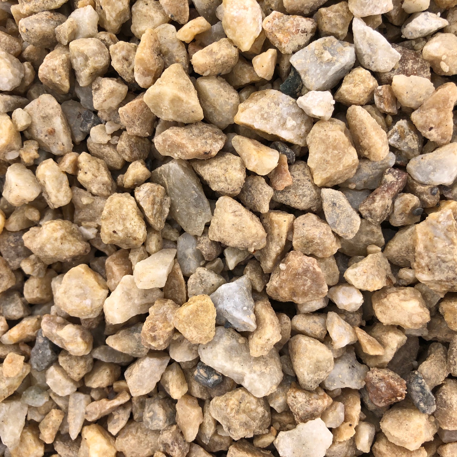 Dekorsten Magrab Krossprodukter Gul Dolomit 8-11 mm, 1000 kg Säck