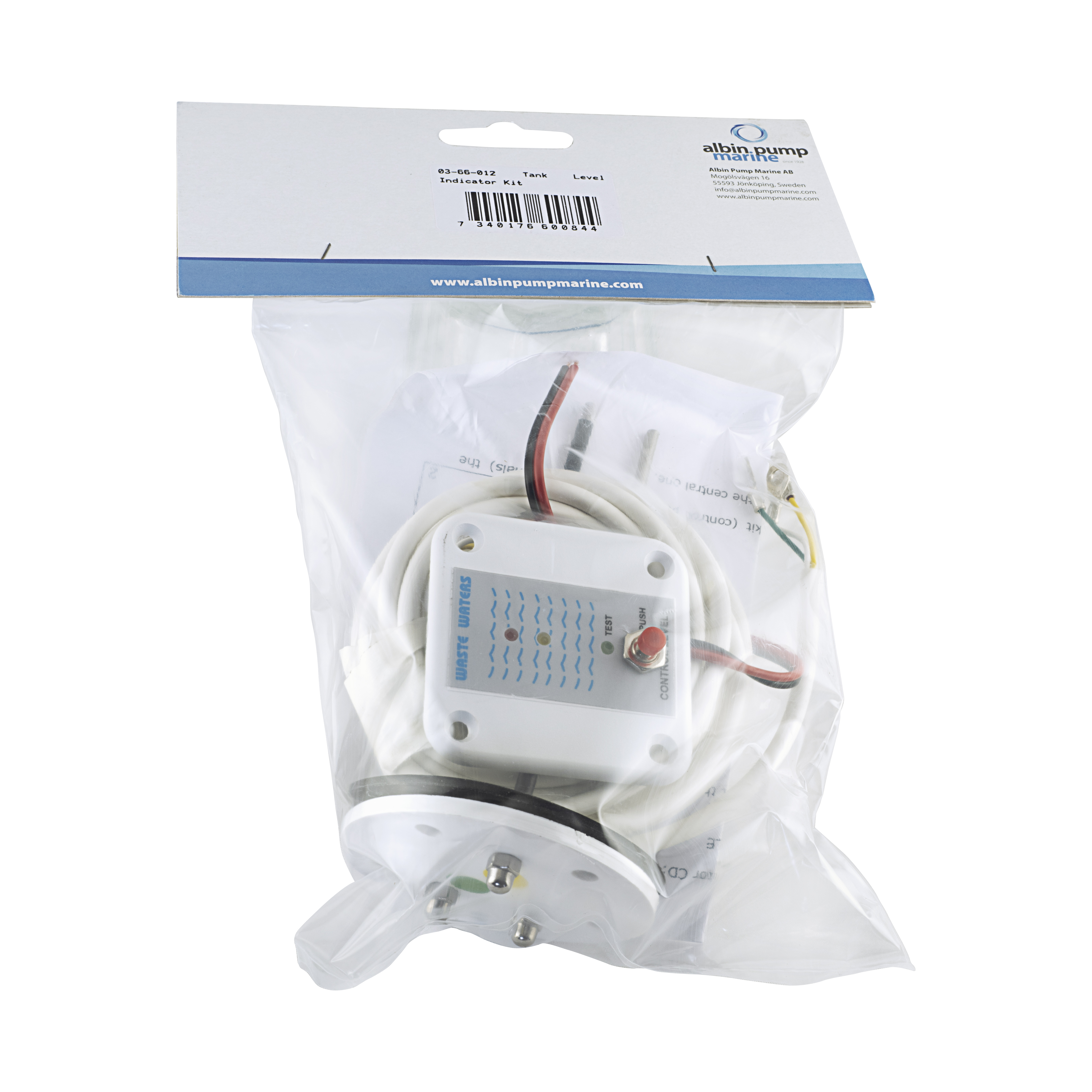 Indikator Albin Group Marine Tanknivå 12/24V