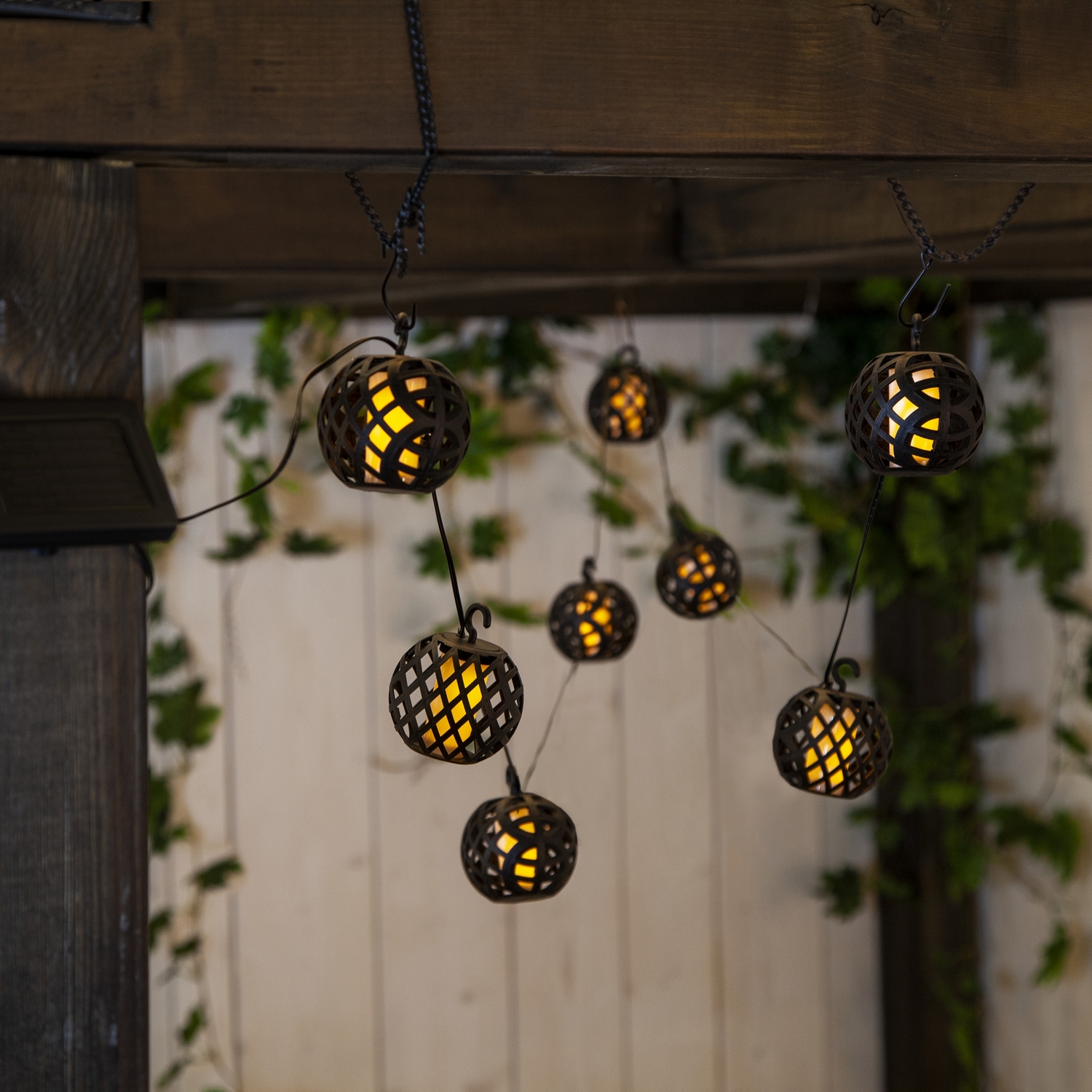 Solcellsslinga Star Trading Flame 8L Fire Twilight