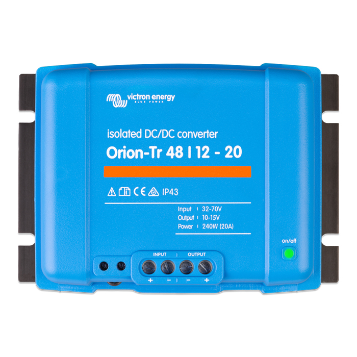 DC/DC-omformare Victron Orion-Tr 48/12-20A (240W) isolerad 48/12-20A (240W) isolerad