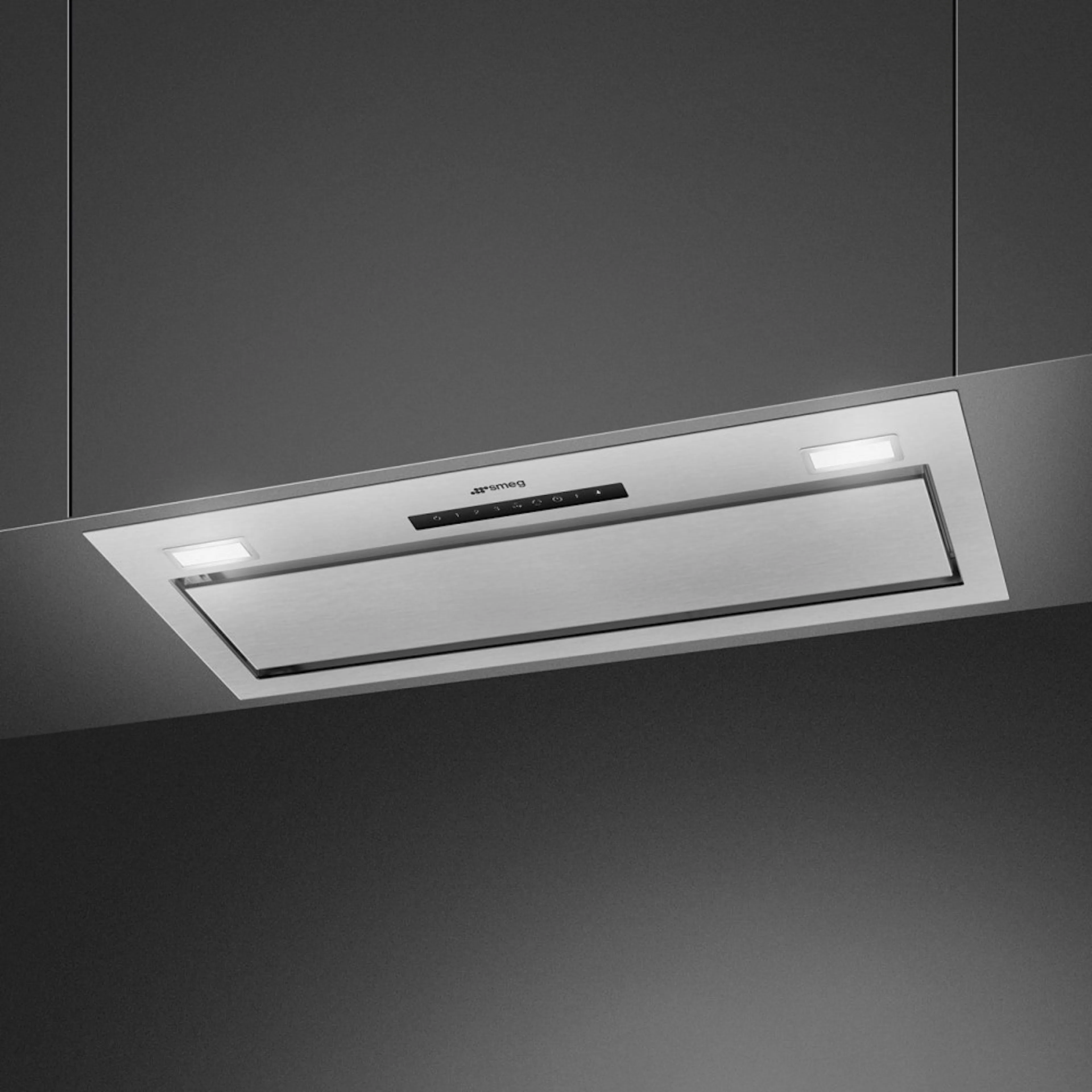 Smeg underbyggd köksfläkt KSG8P4X Bredd: 80cm