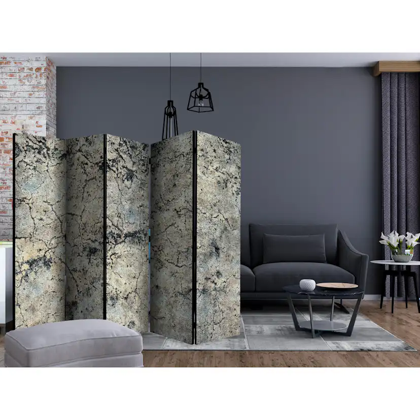 Rumsavdelare Arkiio Cracked Stone II 225x172 cm