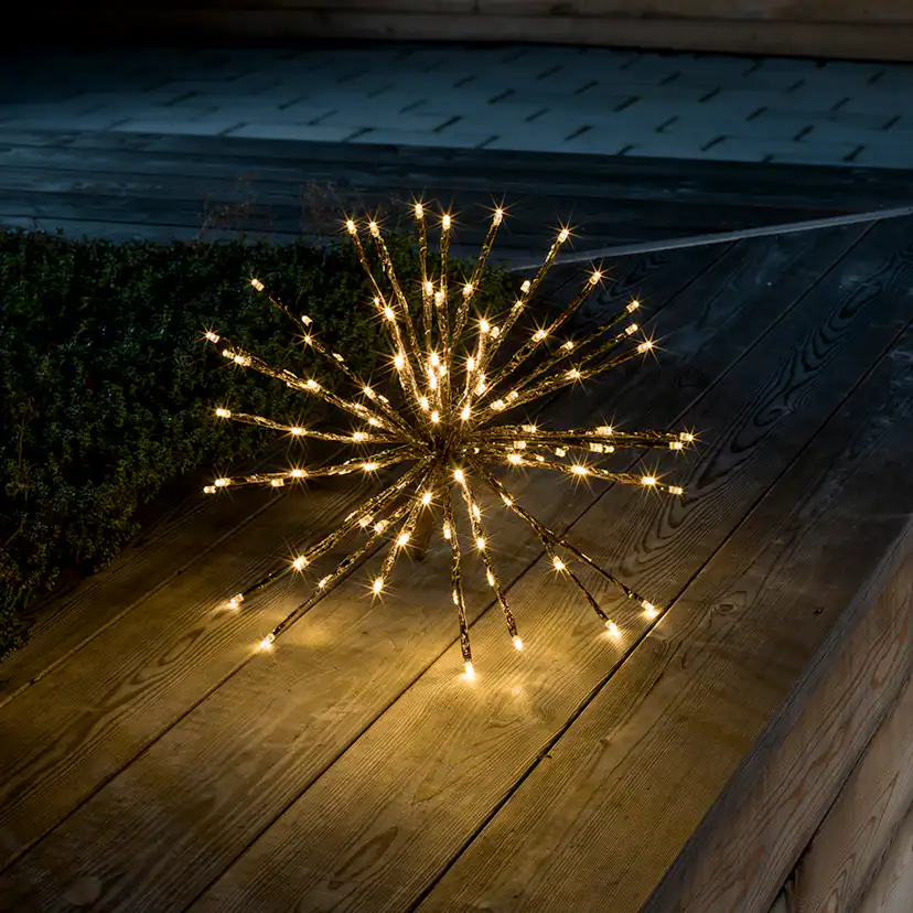 Dekorationsbelysning Gnosjö Konstsmide Boll Spröt 40