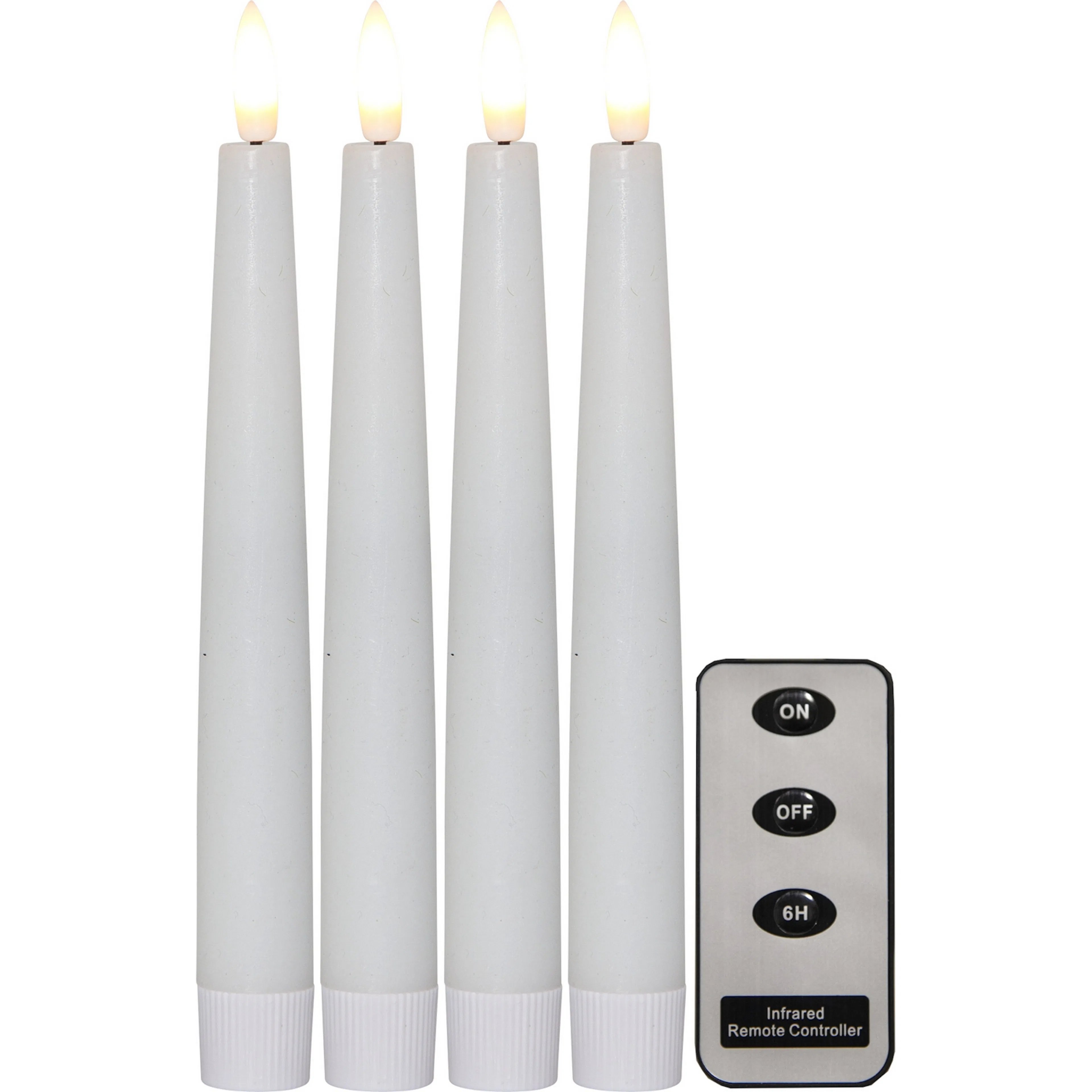 Antikljus Star Trading Flamme 4-pack