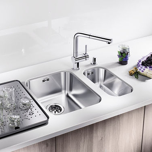 Avrinningsplan Blanco Rostfritt Stål 425 x 365 mm