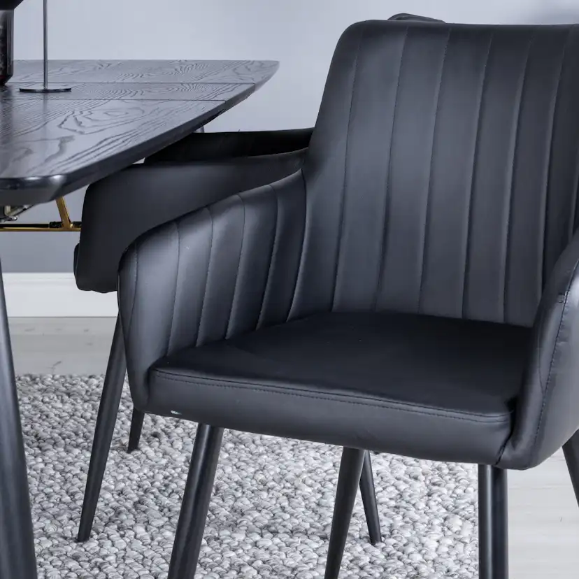 Matgrupp Venture Home Gold med 4st Comfort Stolar