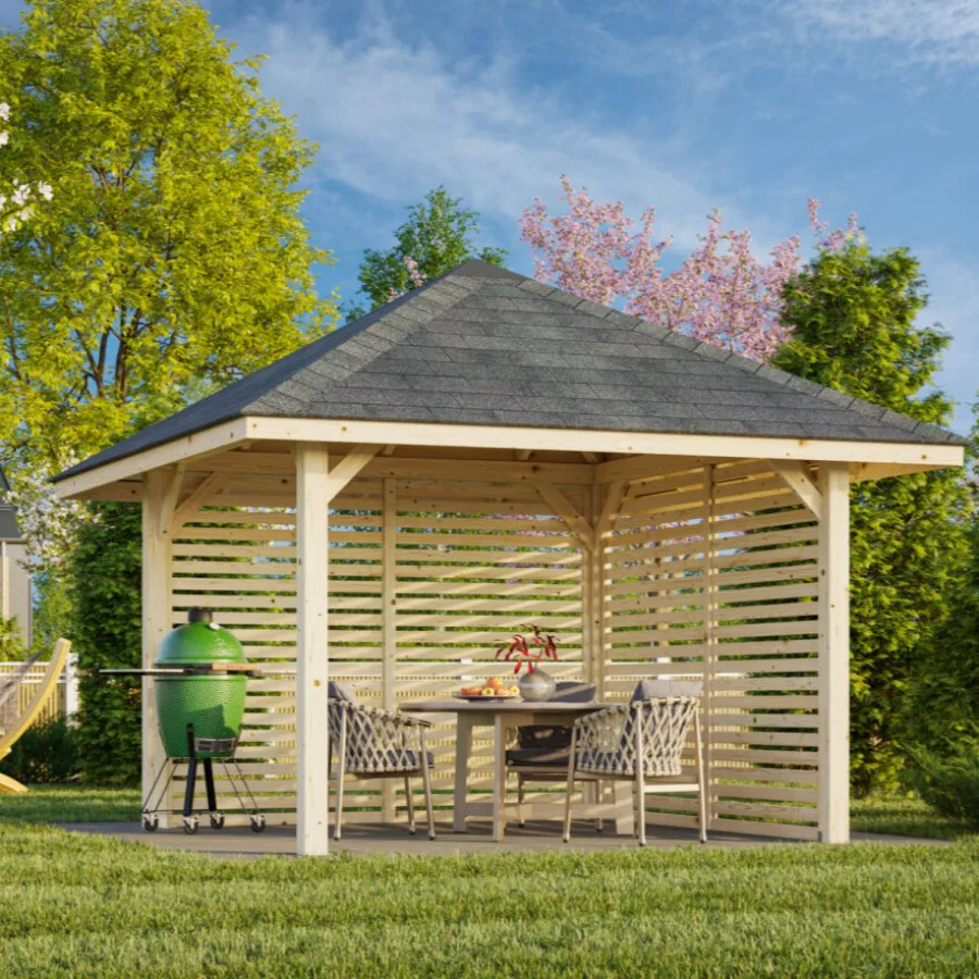 Paviljong Palmako Bianca 8,3 m2 Set 102