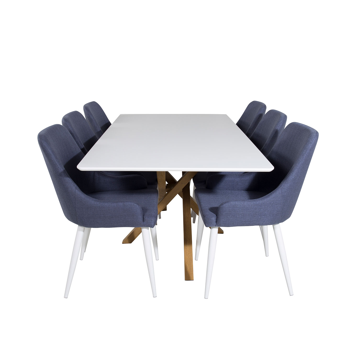 Matgrupp Venture Home Piazza med 6 Plaza stolar