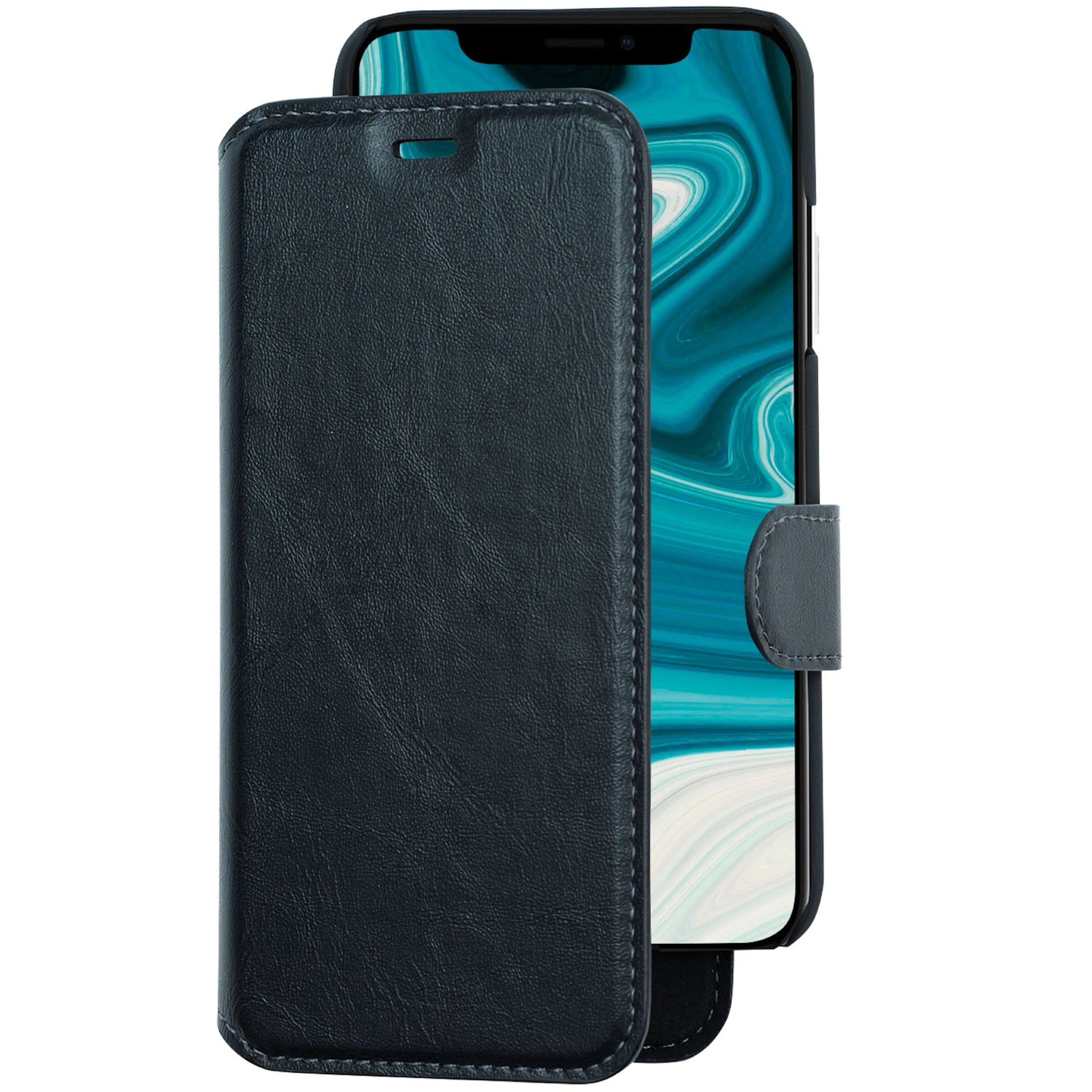 Mobilskal Champion 2-in-1 Slim Wallet Case iPhone 12/12 Pro