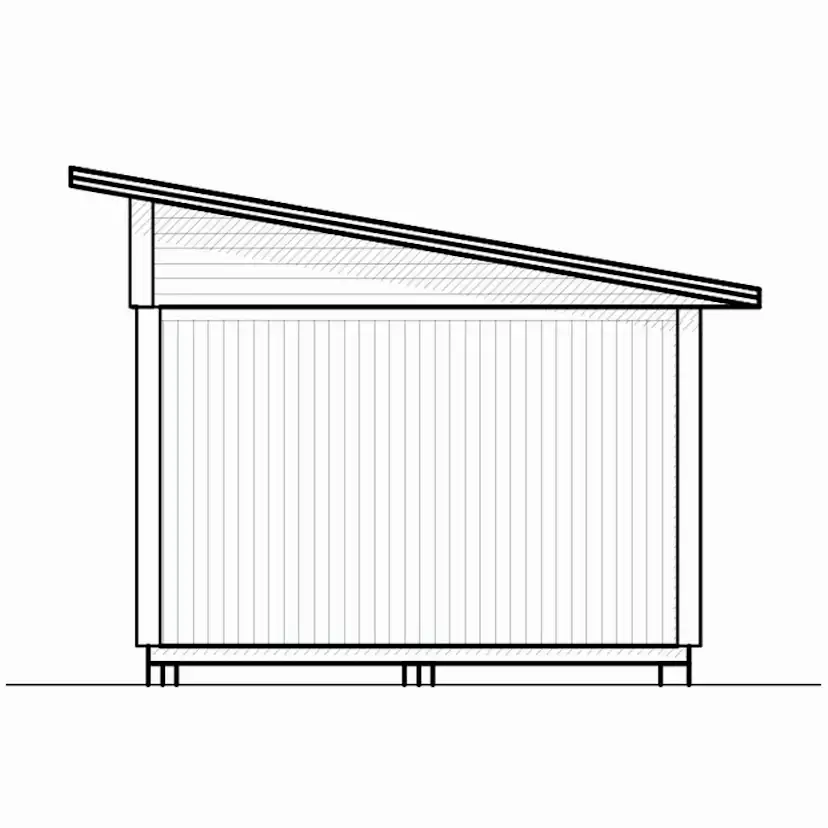 Attefallshus Vibostugan Njuta Funkis 20-1