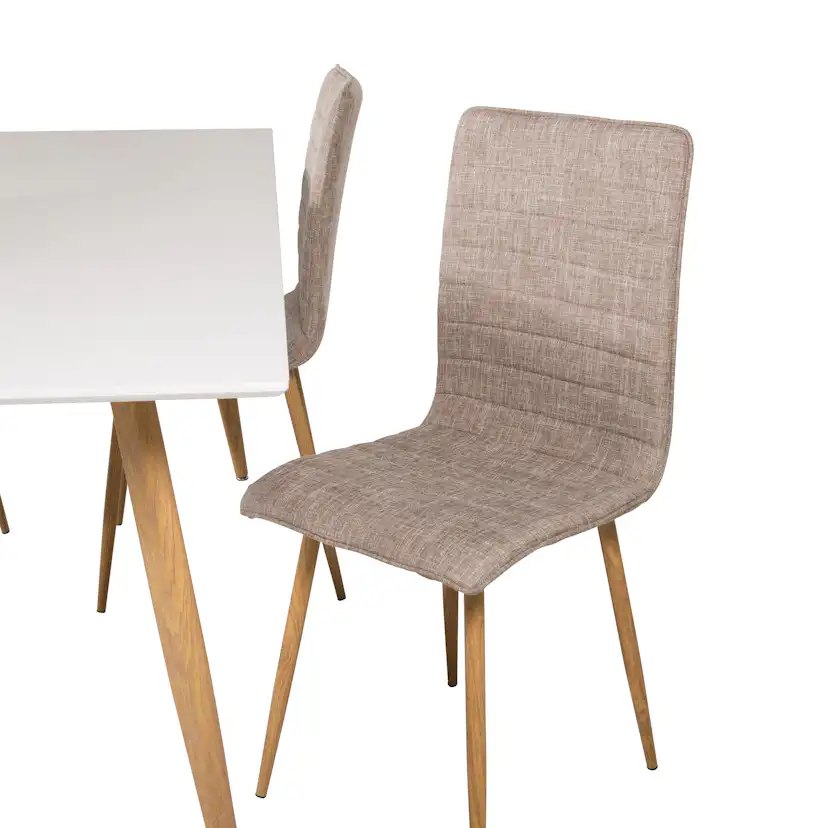 Matgrupp Venture Home Pobbie med 4 Walerina Stolar