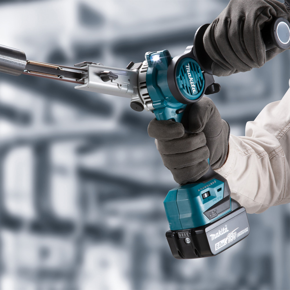 Bandslip Makita DBS180Z 18V utan Batteri och Laddare