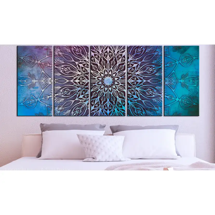 Tavla Arkiio Center Narrow Blue 5 delar