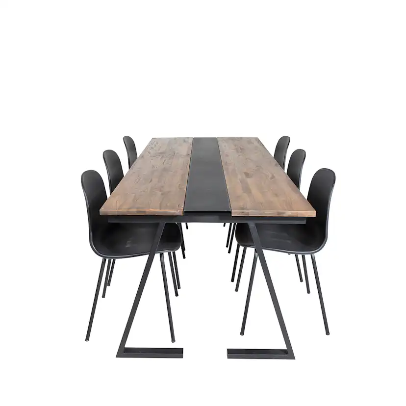 Matgrupp Venture Home Jane med 6 Ardi Stolar