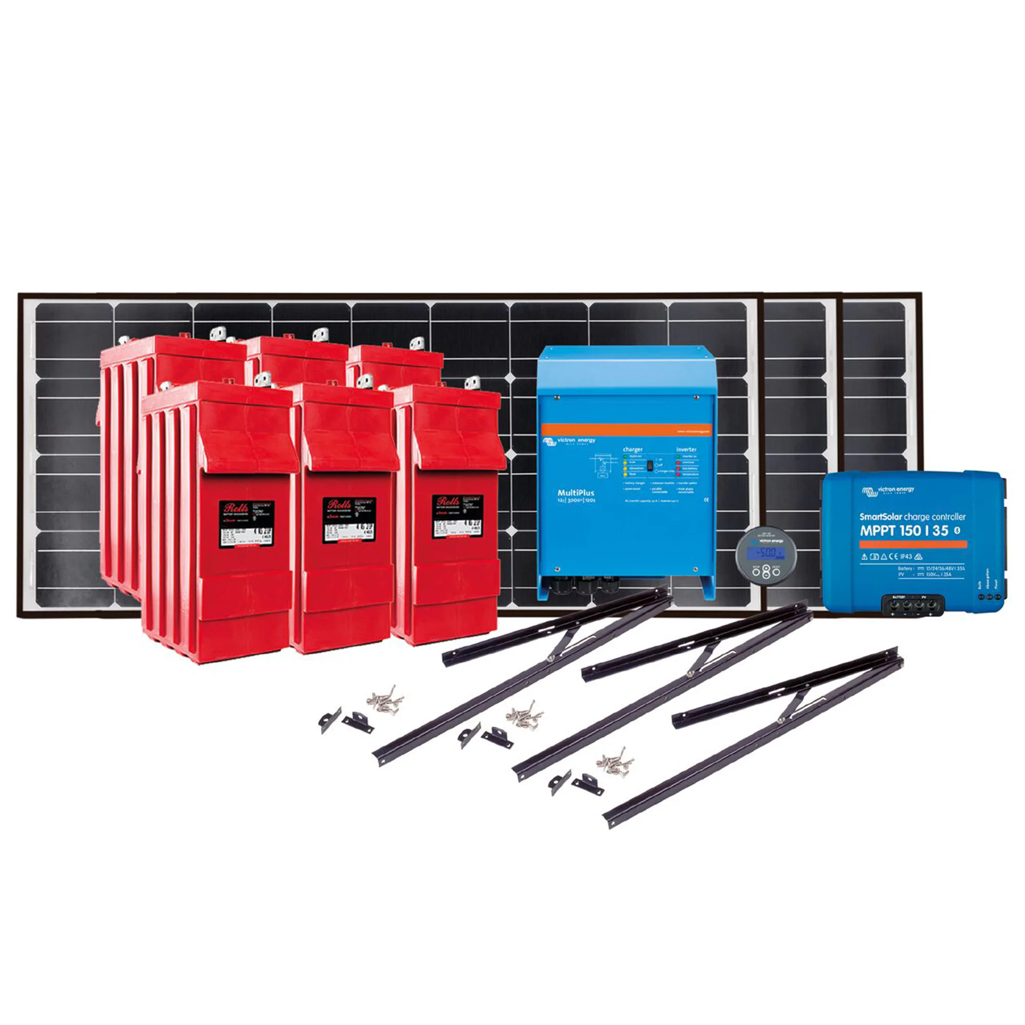 Solpanelspaket Sunwind 3000 Plus+ 24-230V