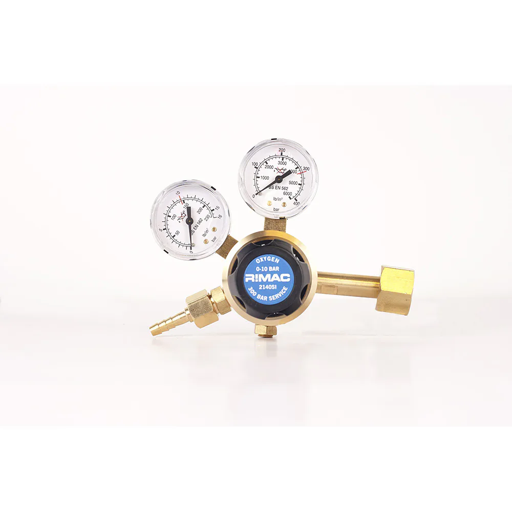 Gasregulator R!MAC Oxygen max arb.tryck 10 bar
