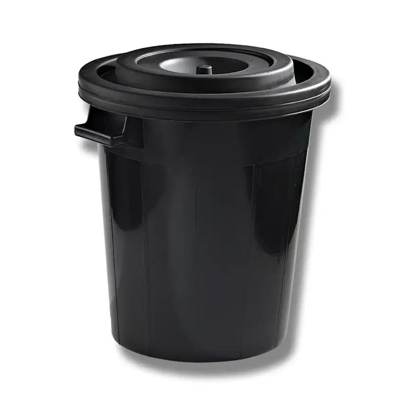 Fodertunna Nordiska Plast 50 l med Lock