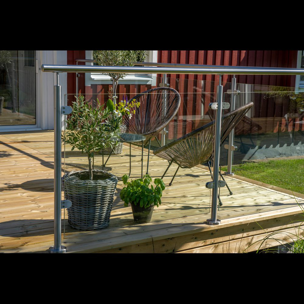Ändstolpe Skotte Garden Utsikt