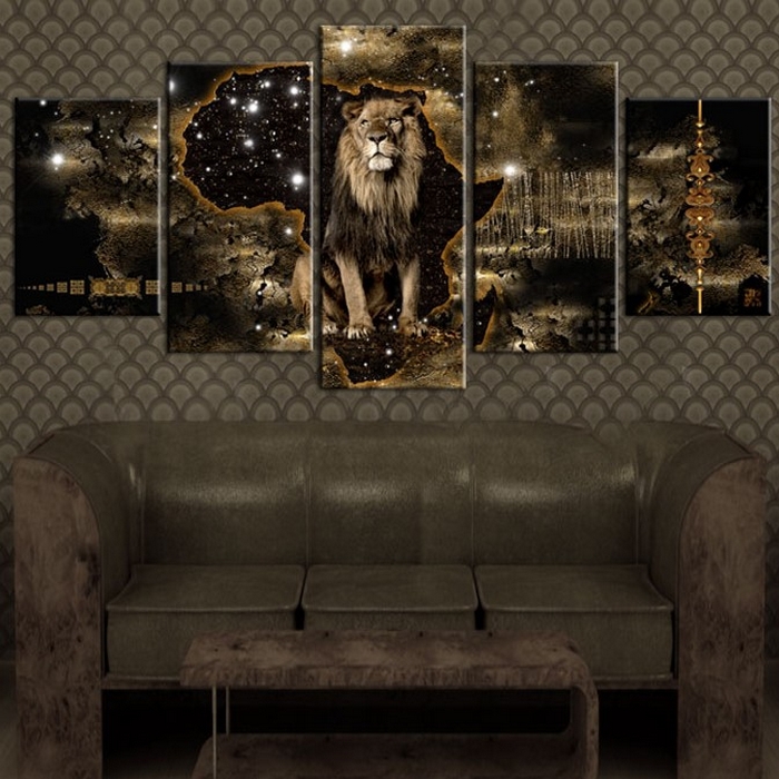 Tavla Arkiio Golden Lion