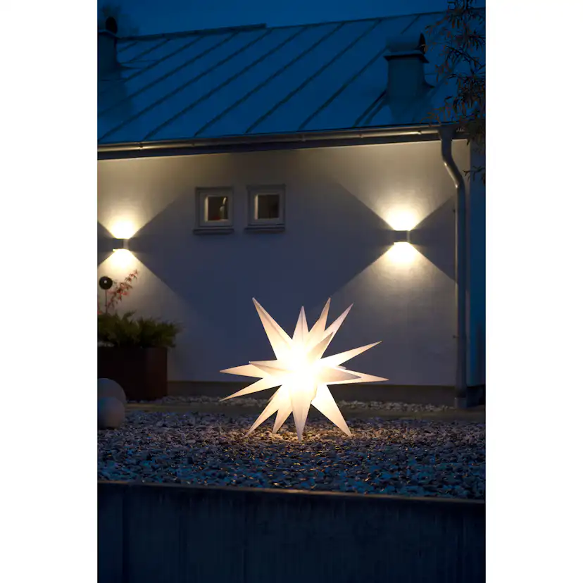 Adventsstjärna Gnosjö Konstsmide 3D Stjärna 100 cm LED Utomhus
