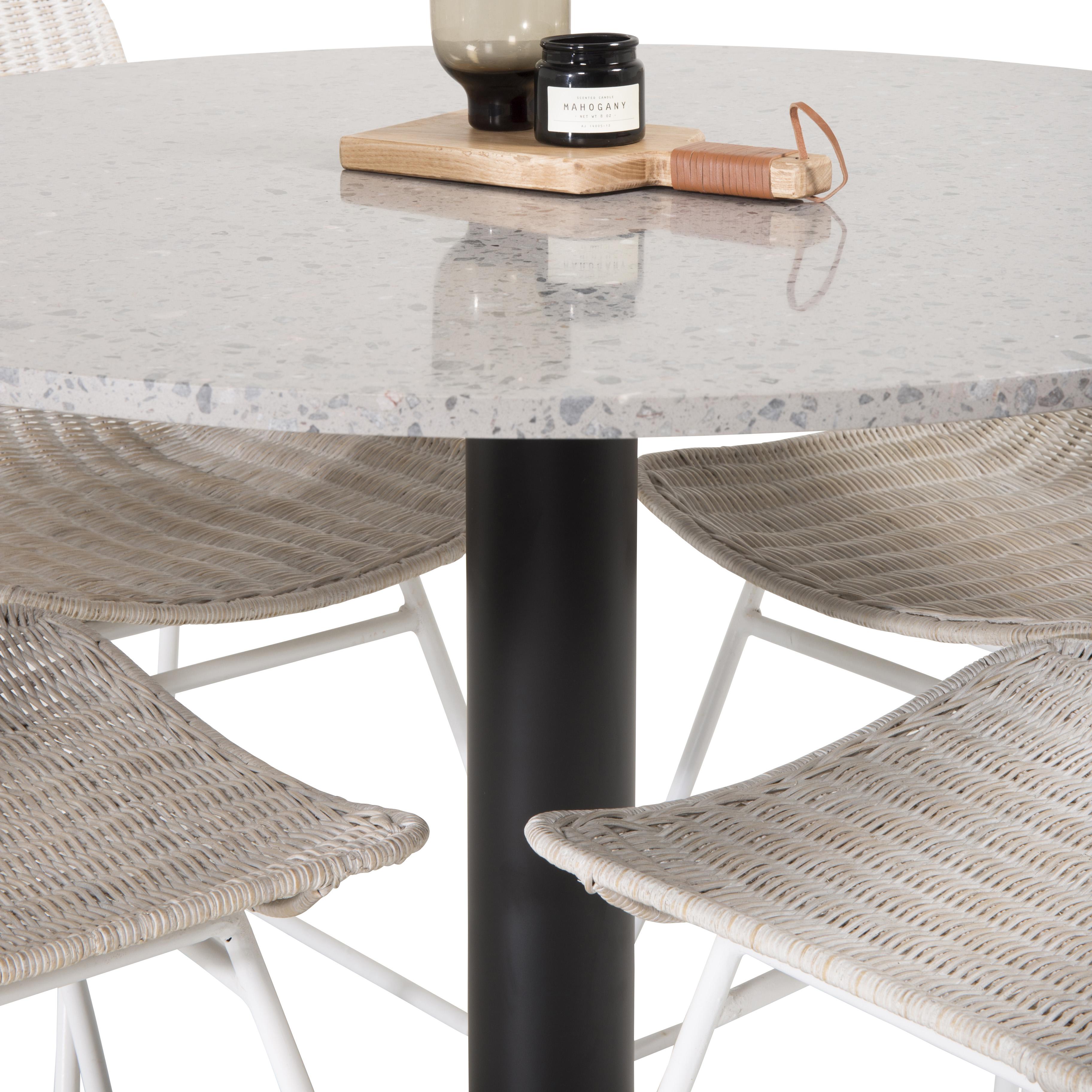 Matgrupp Venture Home Roxanna med 4 Cornelia Stolar