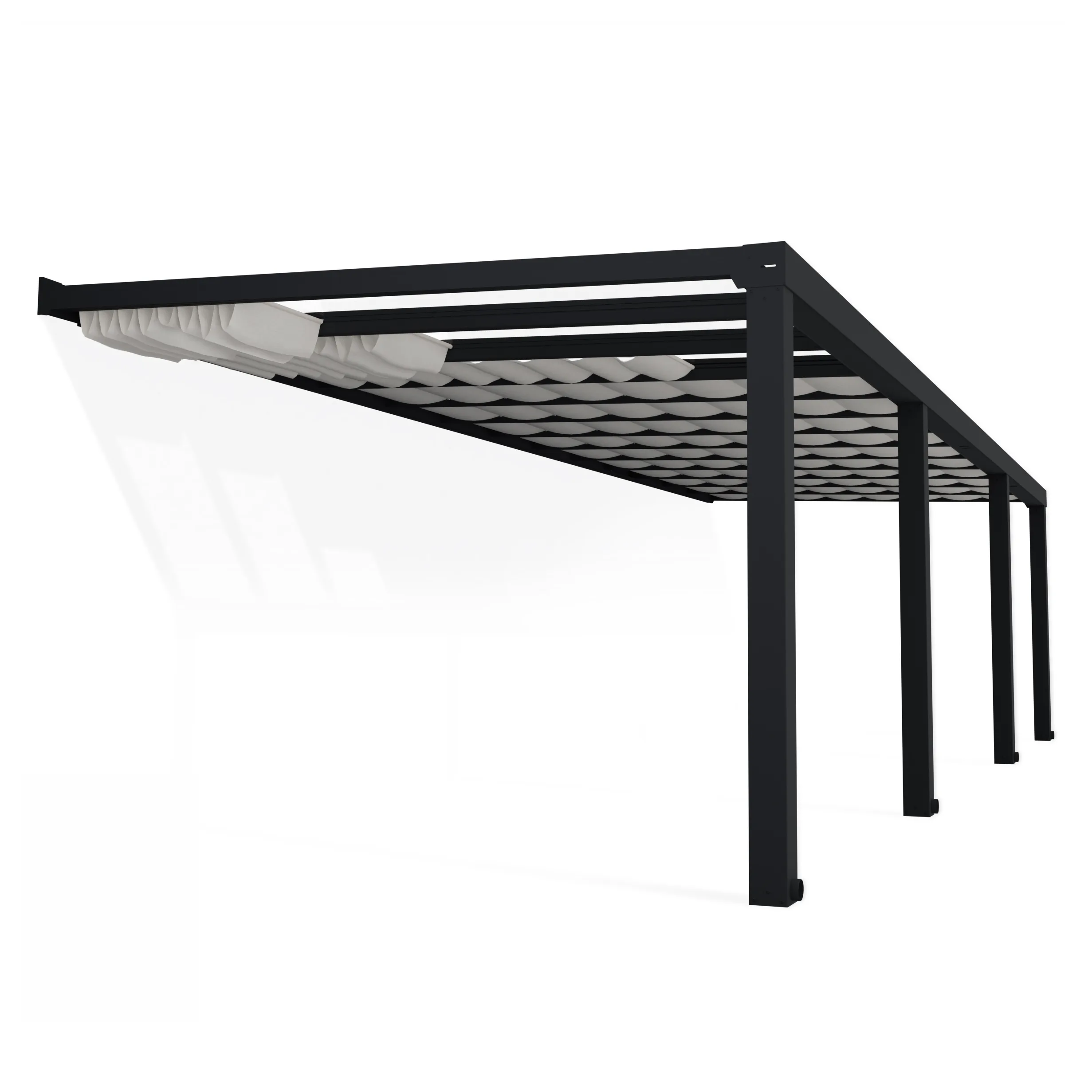 Persienn Canopia by Palram Skuggkit Till Pergola Stockholm 3,4 x 9,5 m
