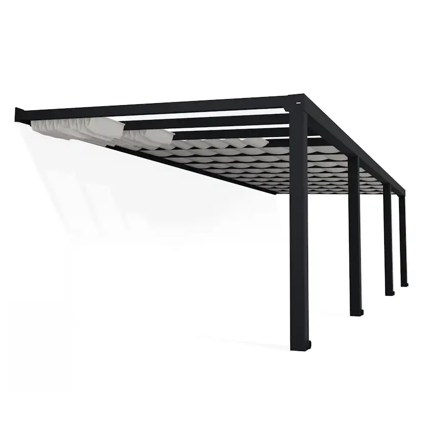 Persienn Canopia by Palram Skuggkit Till Pergola Stockholm 3,4 x 9,5 m