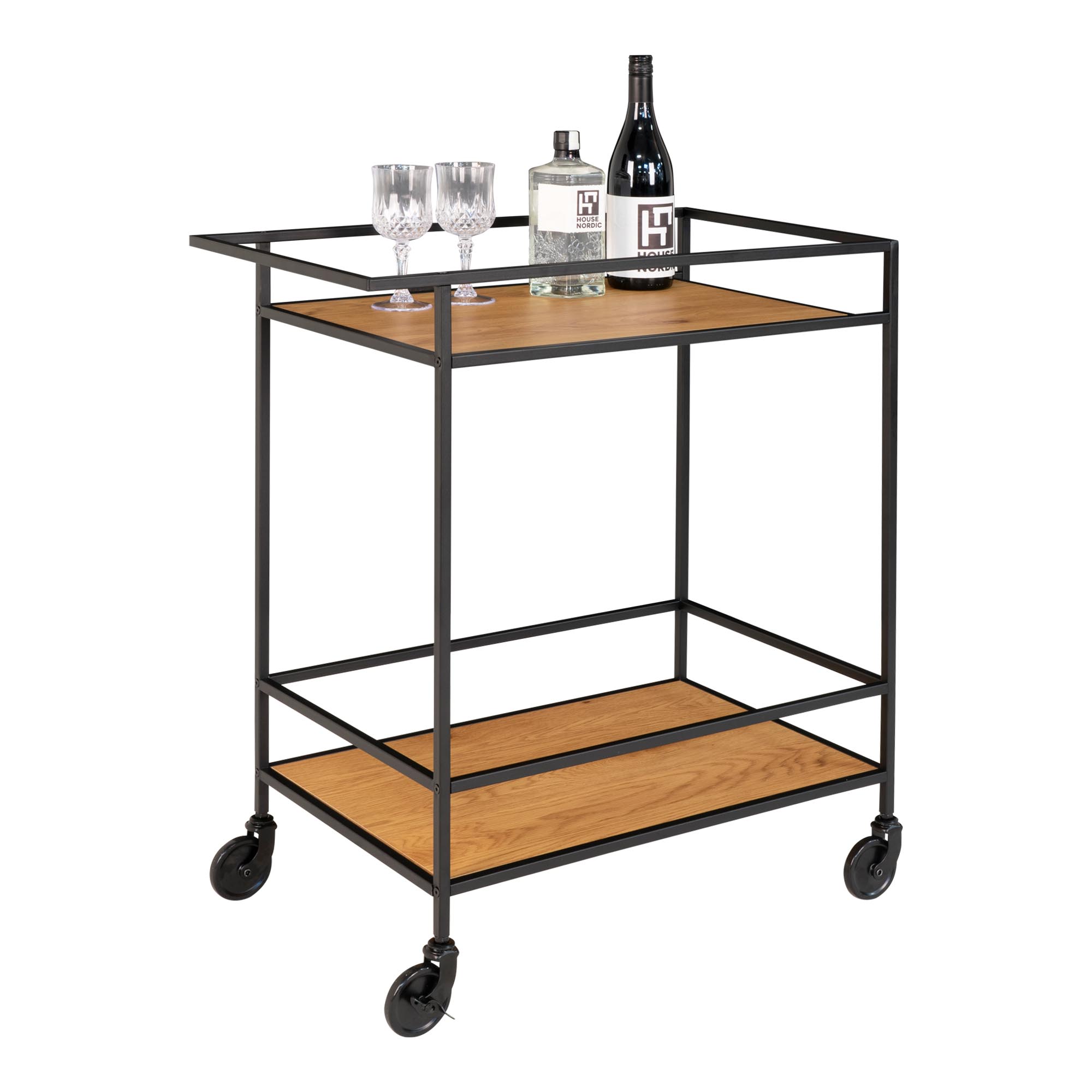 Drinkvagn House Nordic Vita Utomhus