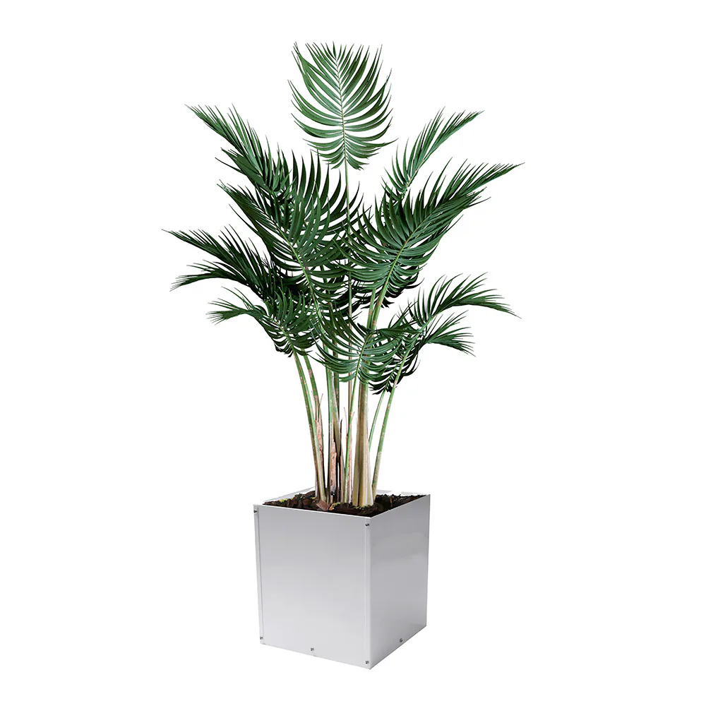 Vit kruka 40x40x45 cm 40x40x45 cm, vit