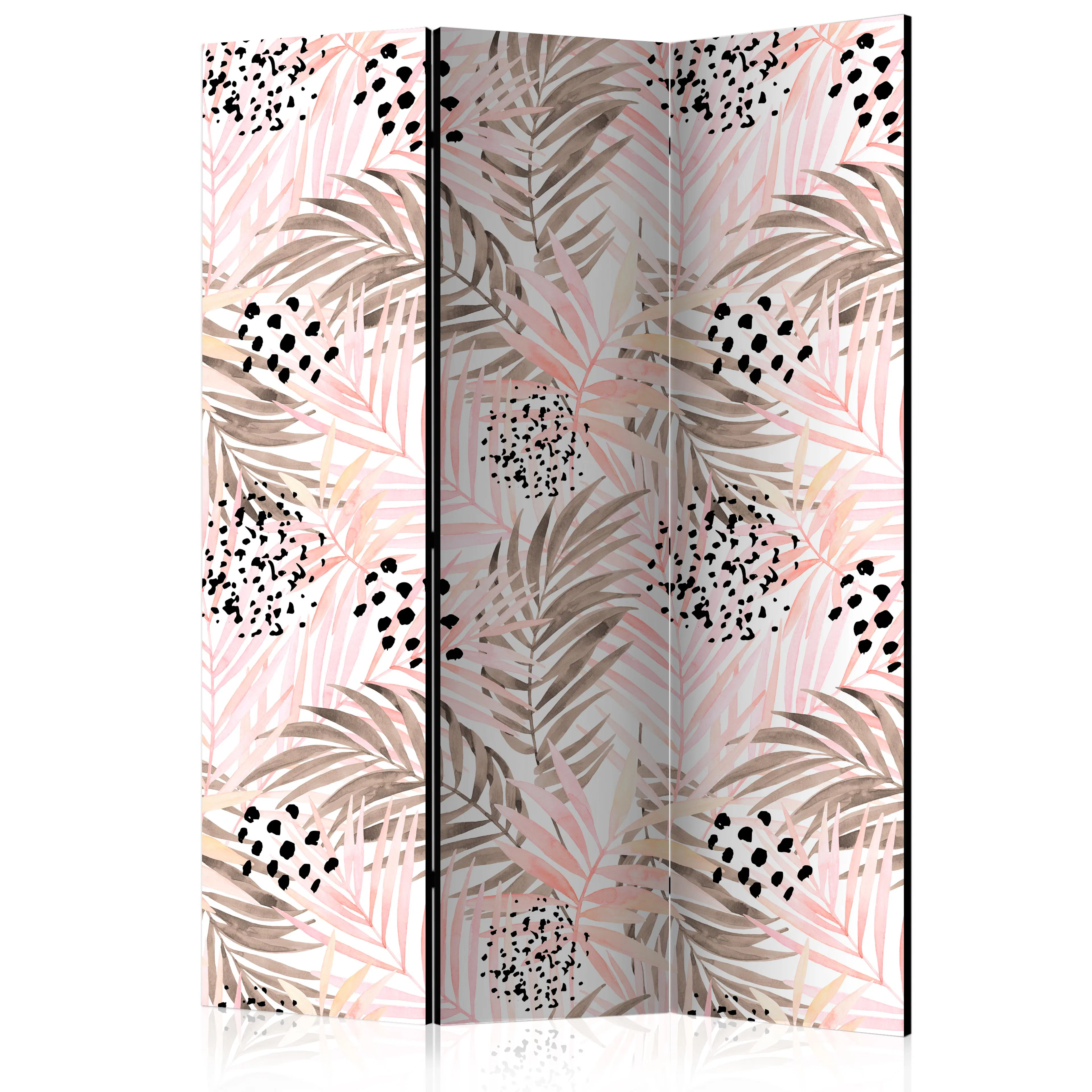 Rumsavdelare Arkiio Pink Palm Leaves 135x172 cm