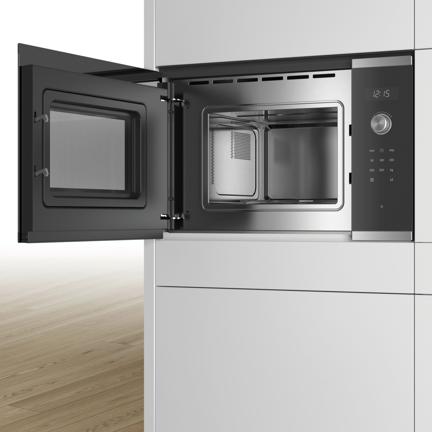Mikrovågsugn Bosch Serie 6 BFL524MS0 Rostfri