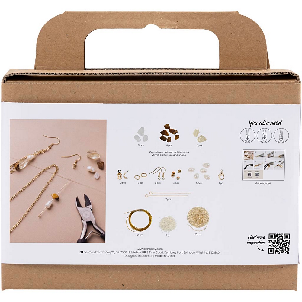 DIY-kit Creativ Company Smycken Kristaller