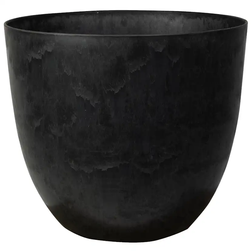 Kruka ArtStone Bola Svart 38 x 33 cm