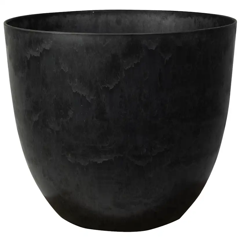 Kruka ArtStone Bola Svart 38 x 33 cm