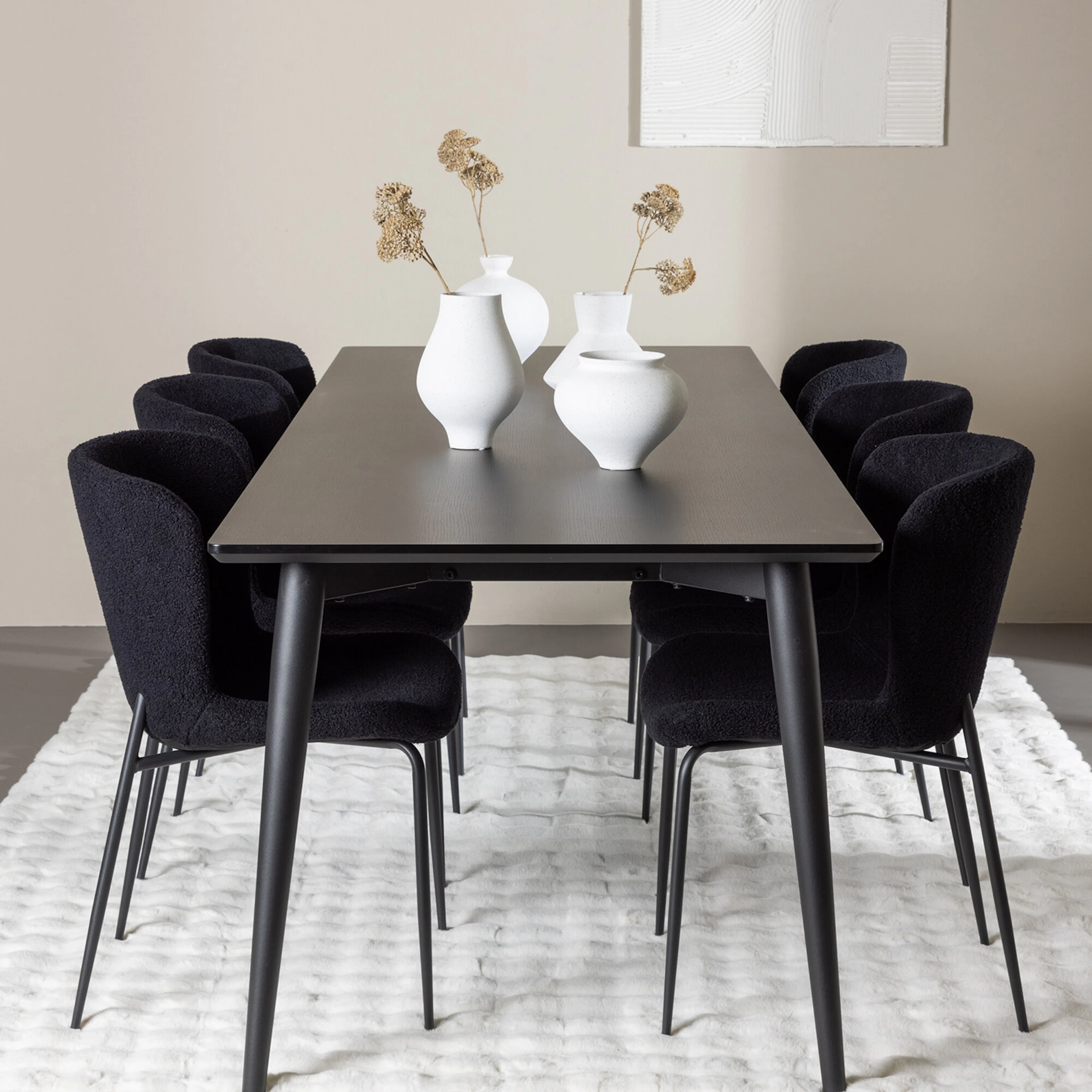 Matgrupp Venture Home Ellis 230 med 6 st Modesto Stolar