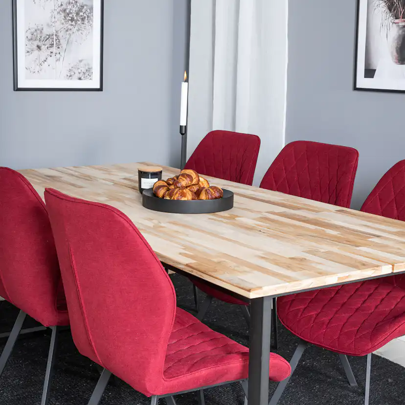 Matgrupp Venture Home Cirebon med 6 Gemma Stolar