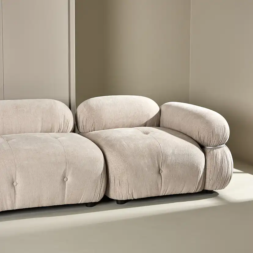 3-sitssoffa Venture Home Mika 3 st Moduler Beige