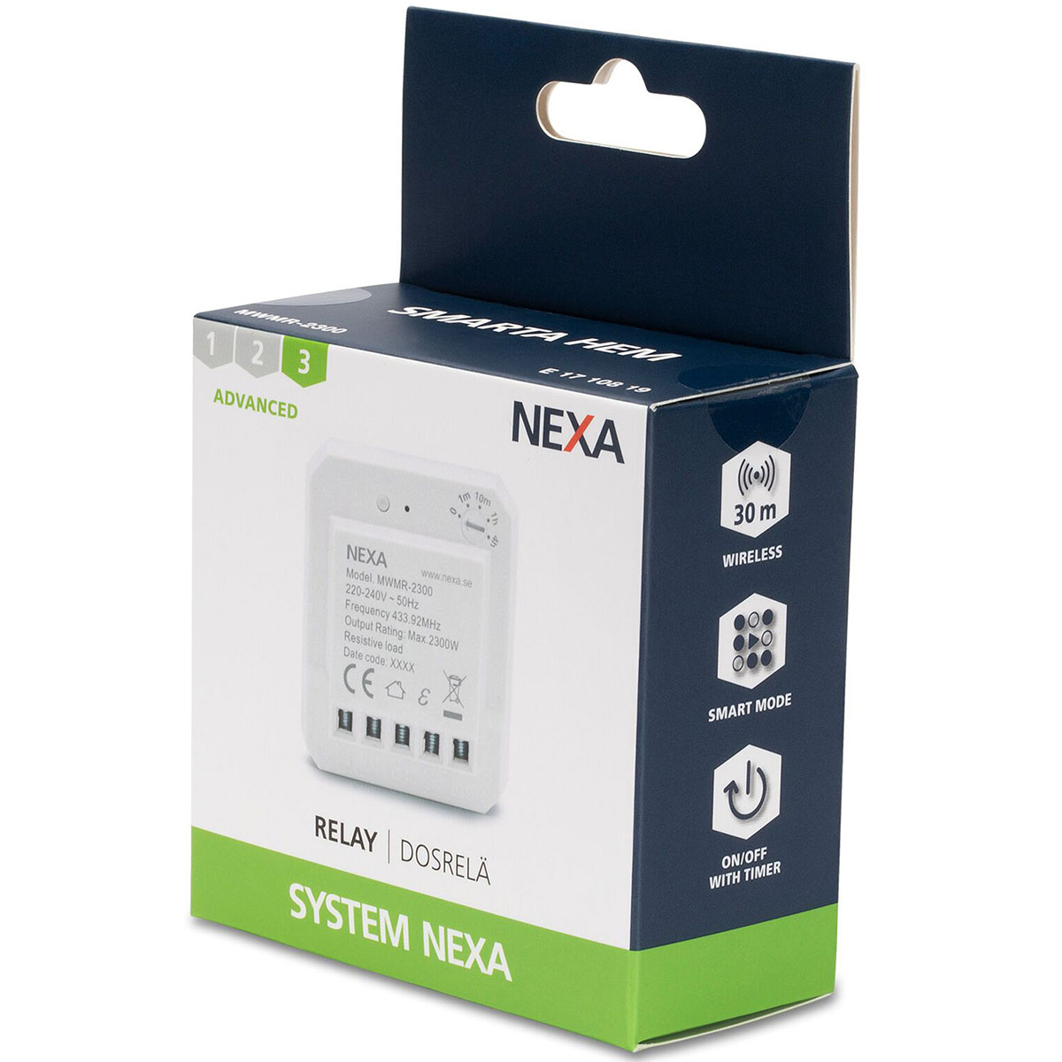 Dosrelä Nexa MWMR-2300 För strömbrytare