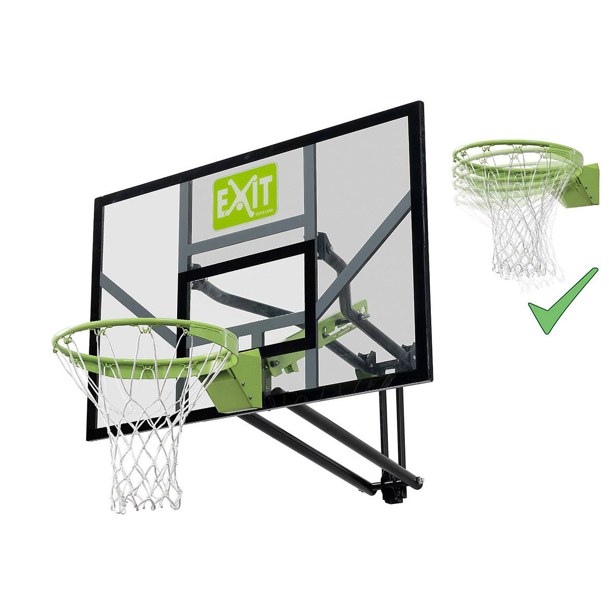 Basketkorg Exit Toys Galaxy för Väggmontering Dunkbar