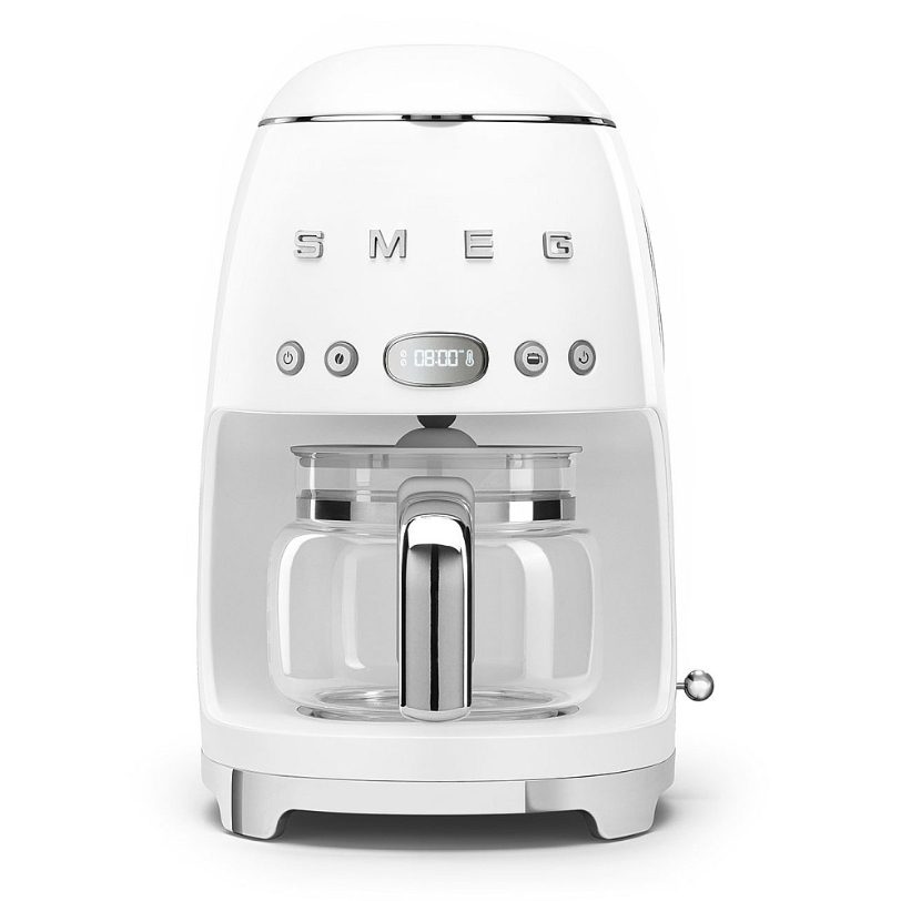 Frukostpaket Smeg Lilla Brödrost, Vattenkokare & Kaffebryggare Vit