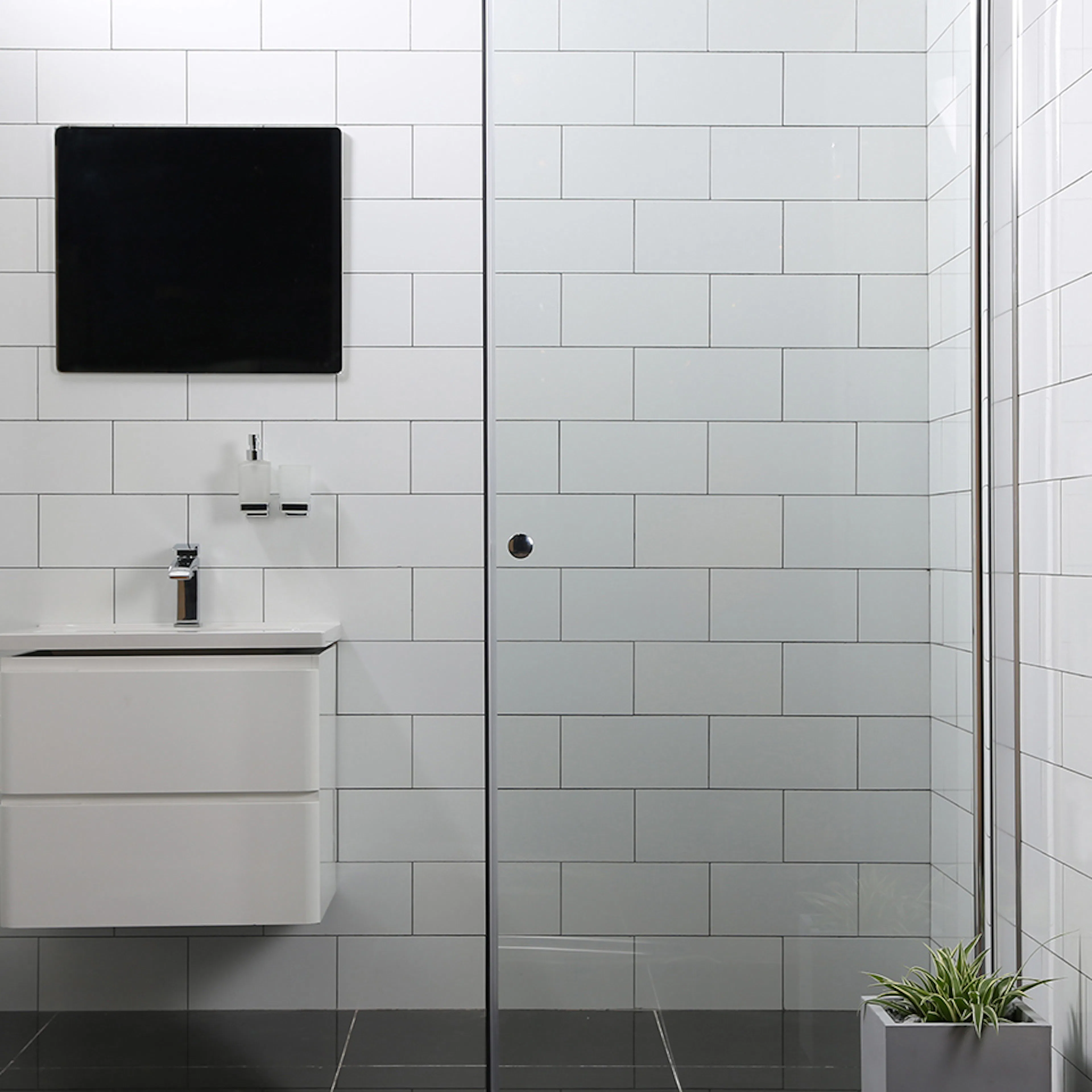 Duschdörr Bathlife MÅNGSIDIG 700 S/P Klarglas Bredd: 700 mm