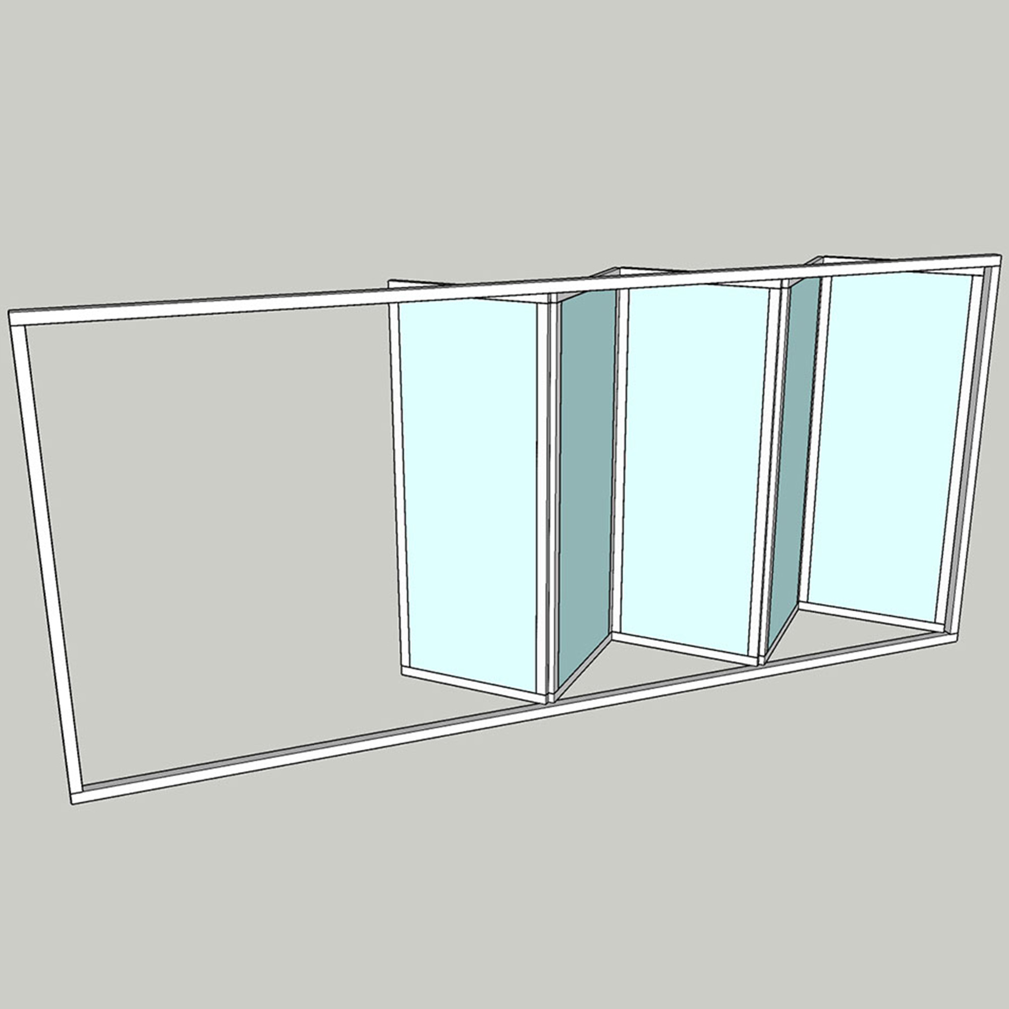 Vikparti Allvy Sunroom s30 5-Delad